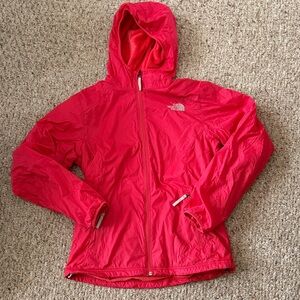 The North Face Women's Red Hooded Shell Jacket